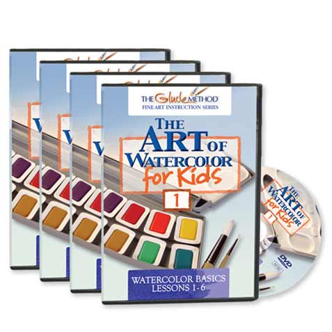 The Art of Watercolor for Kids DVD Set